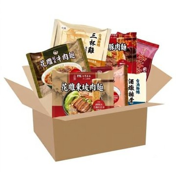 台酒泡麵全口味獨享包組(7包/箱)