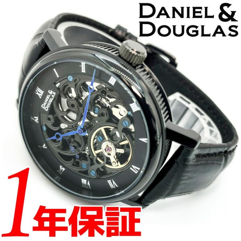 新品】DANIEL \u0026 DOUGLAS スケルトンレザーベルト 腕時計 | www ...