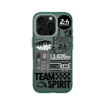 iPhone 16 Pro Clear 憂墨綠 - 24 Hours of Le Mans - Graffiti