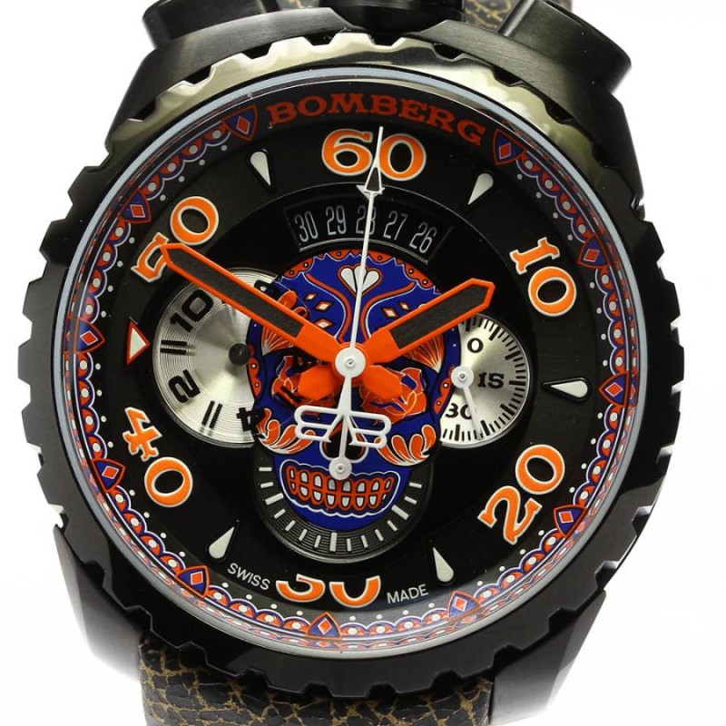 ☆美品☆保証書付き【BOMBERG】ボンバーグ ボルト 68 クロノグラフ