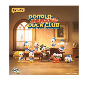 52TOYS 迪士尼唐老鴨俱樂部盲盒手辦公仔盒玩 (單入隨機出貨)