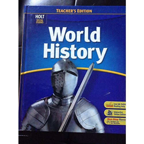 Teacher's Edition Holt Social Studies: World History 2008