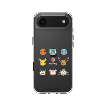 iPhone Air Clear Case（相機按鈕） 透明 - 寶可夢 Pokemon - Sticker-寶可夢們