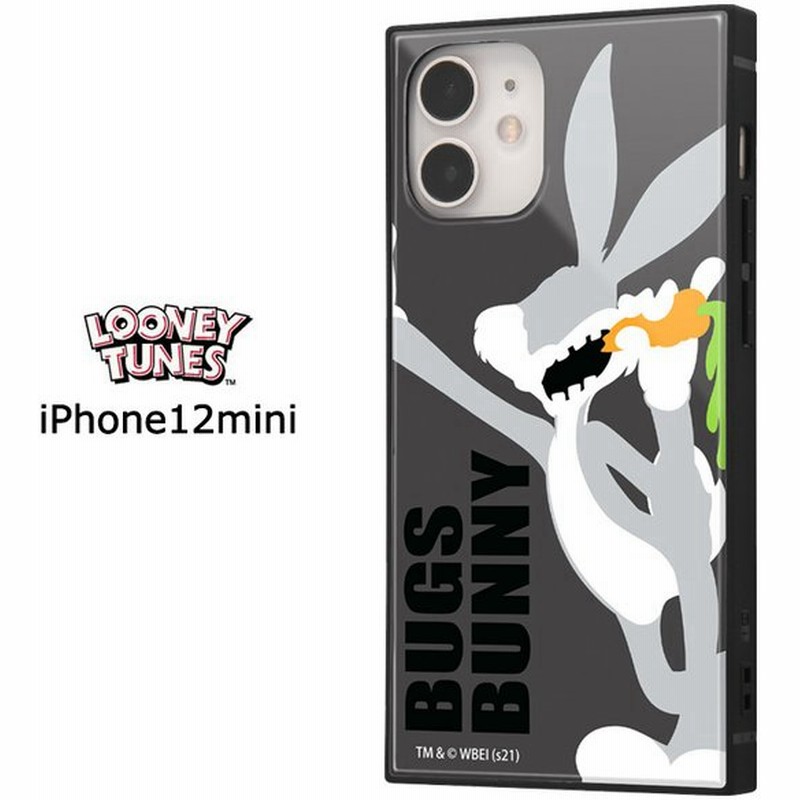 Iphone12mini ルーニー テューンズ バッグスバニー 耐衝撃 スクエア ケース カバー ハイブリッド ソフトケース ハード アイフォン Iphone 12 Mini スマホケース 通販 Lineポイント最大get Lineショッピング