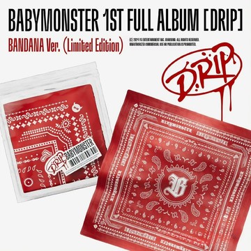 ⭐韓國正版代購⭐babymonster寶怪正規一bandana版限量頭巾款套裝回歸新專