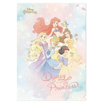 蝦皮隔日到貨 迪士尼Disney L型文件夾-公主系列 墊腳石購物網