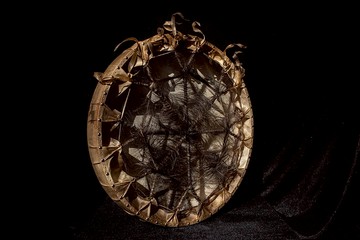 黑巫 精靈薩滿鼓 Ritual Shaman drum 手工製作 部落 shamanic