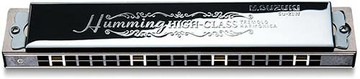 SUZUKI 【日本代購】鈴木21孔複音口琴 Humming日本製 SU-21W