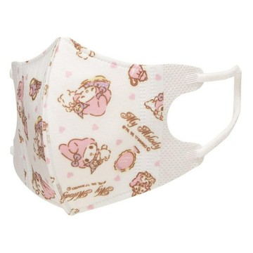 【震撼精品百貨】My Melody 美樂蒂~ 抗菌立體口罩-5入幼幼*38632