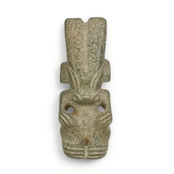 《博古珍藏》天然青黃玉太陽神擺件．524公克．紅山文化文物．老鉈工．感恩特賣會．超值回饋