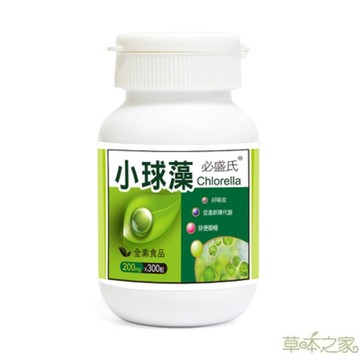 草本之家-小球藻/綠藻300粒