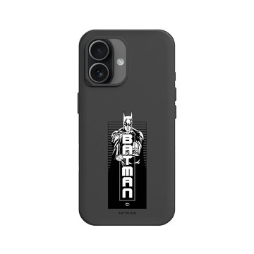 iPhone 17 SolidX 黑 - Batman 蝙蝠俠 - 黑白畫風-蝙蝠俠