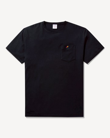Noah Tulip Pocket Tee Black / M