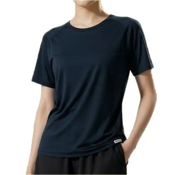 海夫健康生活館 COOCHAD CueSkin Aero 冽風短袖上衣 女版落肩款 深海藍(S-XL)