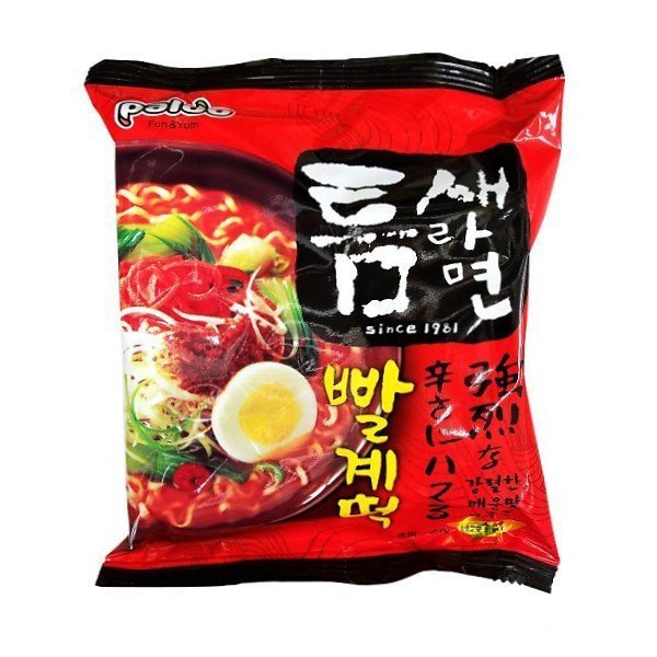 トゥムセラーメン（激辛）120g 1箱(160円×40個) 韓国ラーメン 強烈な辛さ