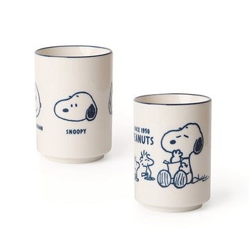 Peanuts史努比湯吞杯- Norns Original Design Snoopy日式湯吞杯 手握杯 茶杯 陶瓷杯子