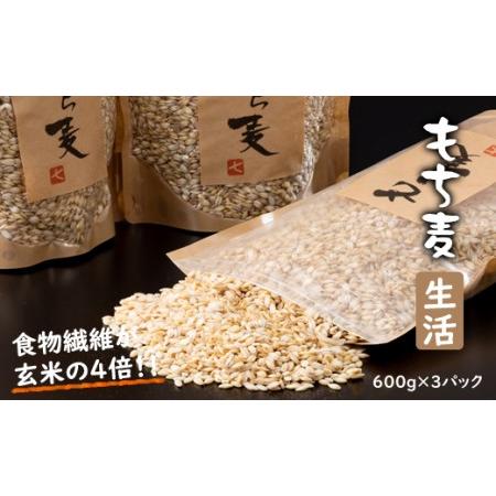 ふるさと納税 もち麦（600g×3パック）  B120-024 佐賀県小城市