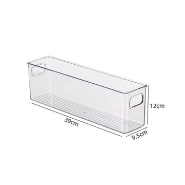 收納盒家用廚房儲物收納筐櫥柜抽屜桌面無蓋整理盒雜物零食書本