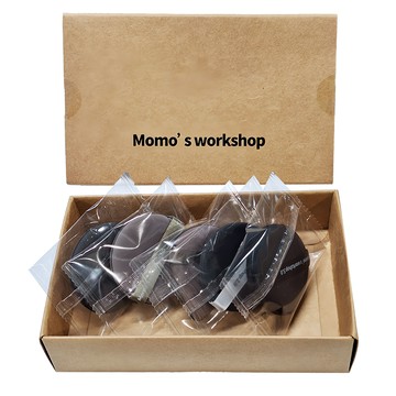 MoMo's Workshop 毛吉吉 乾濕兩用氣墊粉撲 Set 5入 親水性聚氨酯材質  1組