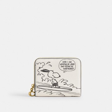 PEANUTS 報紙印花皮夾