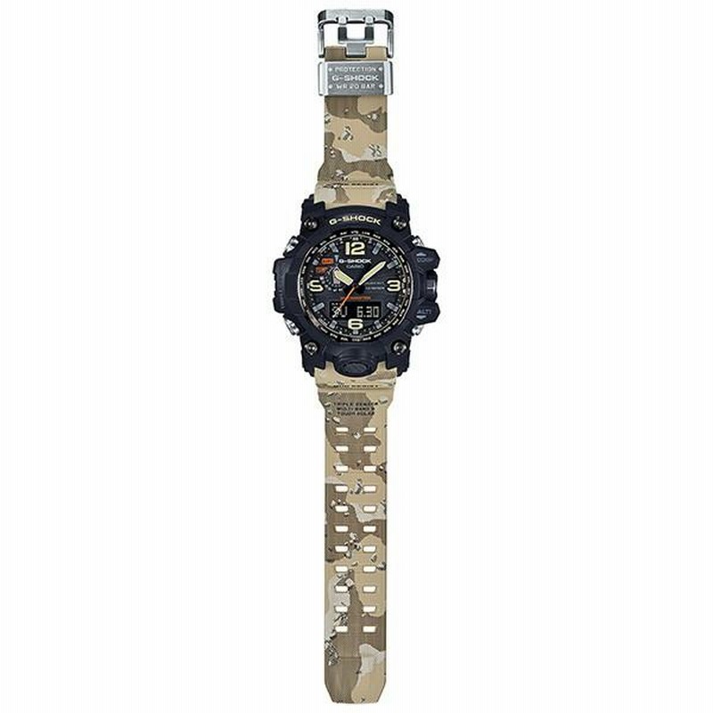 CASIO G-SHOCK Gショック マッドマスター メンズ腕時計 電波ソーラー ...