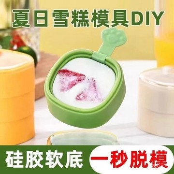 雪糕模具 食品級 家用 多支裝 做冰棍冰棒 冰淇淋的磨具 凍冰塊盒 製冰盒 RRAC