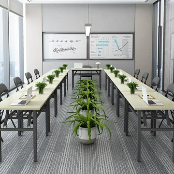 摺疊桌子擺攤美甲桌電腦長條桌培訓桌課桌簡易餐桌家用長方形書桌 99購物節