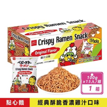 OYATSU 優雅食 星太郎 點心麵雞汁口味 (100公克x15入/箱)