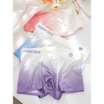 冰絲超薄無痕涼感簡約漸變內褲