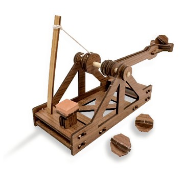 【手半屋】達文西手稿模型-投石機