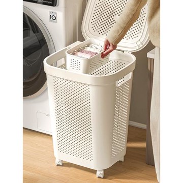 臟衣服收納筐家用洗衣籃收納神器衛生間大容量污衣籃日式衣服籃子