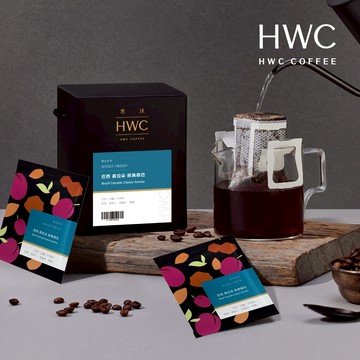 【HWC 黑沃咖啡】巴西 喜拉朵 經典森巴-濾掛咖啡10gX10包/盒-單品系列