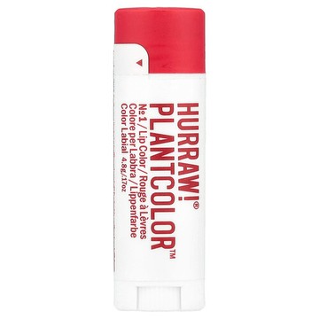Hurraw! Balm, PlantColor™，唇彩，No 1，0.17 盎司（4.8 克）