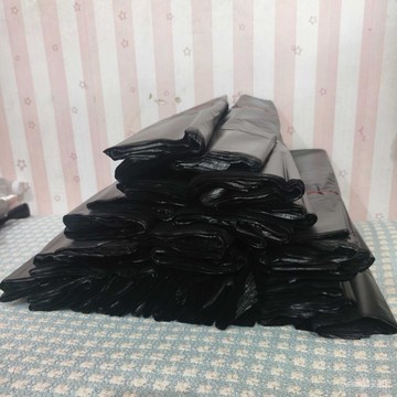臺灣有貨⚡黑色垃圾袋/背心塑料袋/廚房垃圾袋/尺寸32×55  家用一次性用品 Q9W0