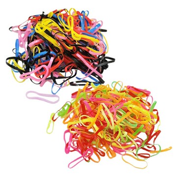 彩色橡皮筋 黑色橡皮筋 綁頭髮橡皮筋 紮髮帶髮圈 強拉不易斷 彩色髮圈 贈品禮品