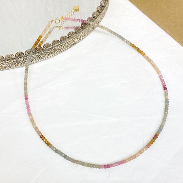 Edith & Jaz • 碧璽細頸鏈