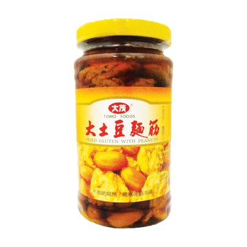 大茂 大土豆麵筋 玻璃瓶 375g【康鄰超市】