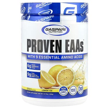 Gaspari Nutrition, 經認可 EAA™，檸檬冰味，13.75 盎司（390 克）