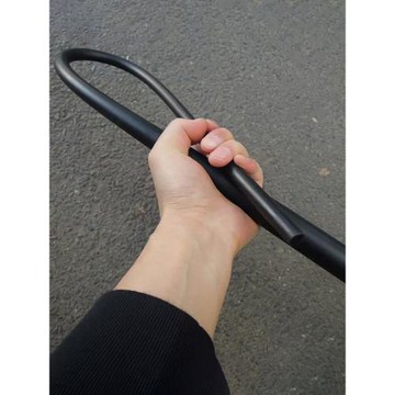 食肉者美國冷鋼自防衛鞭子塑鋼橡膠戶外訓練健身武術裝備車載便攜