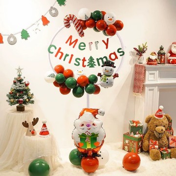 ✧𐂂 聖誕盒空中立柱 ✧𐂂  聖誕禮物 聖誕佈置 耶誕佈置 聖誕派對 聖誕裝飾 聖誕立柱 聖誕節 聖誕節佈置 氣球佈置