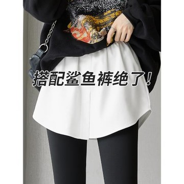 遮屁簾鯊魚褲疊穿女春秋下擺遮胯半身裙2026新款衛衣打底內搭神器