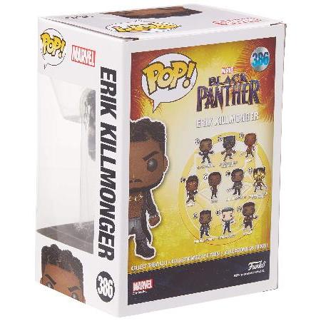 キーホルダー Pop Black Panther Erik Killmonger Vinyl Figure並行輸入品