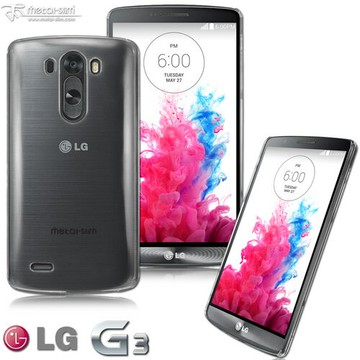 【UNIPRO】Metal-Slim LG 樂金 G3 高抗刮PC透明系列保護殼
