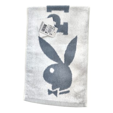 PLAYBOY 典藏運動毛巾 (灰色) 23*107CM 140G  1條