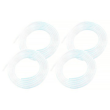 U-mop 充電線保護繩套 200cm  多色 款式隨機  4個