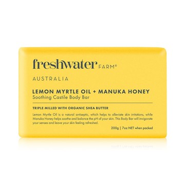 FRESHWATER FARM植萃香氛潔膚皂-桃金孃麥盧卡回春200g兩入組
