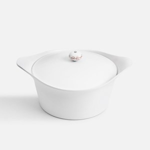 COOKUT INCREDIBLE 輕量陶瓷燉鍋24cm 雪白