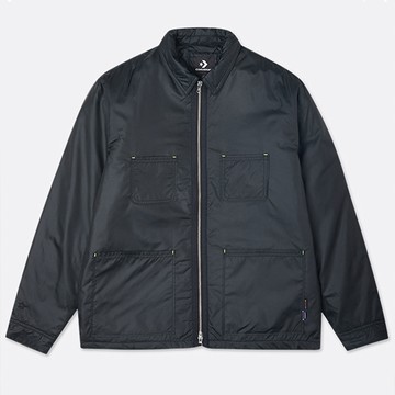 Converse Renew Workwear 男 黑 立領 保暖 外套 10022151-A03