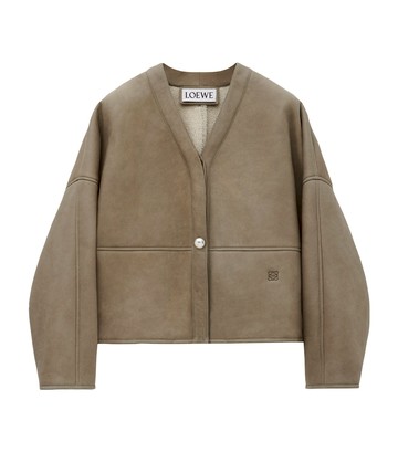 Loewe Shearling Cardigan