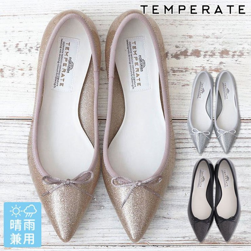 TEMPERATE ポインテッドバレエシューズ （TEMPERATE